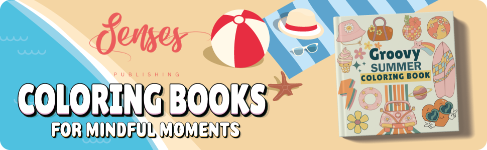 Groovy Summer Coloring Book