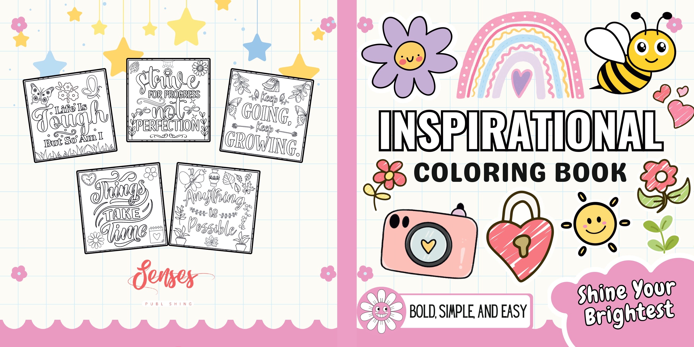 Inspirational Coloring Book